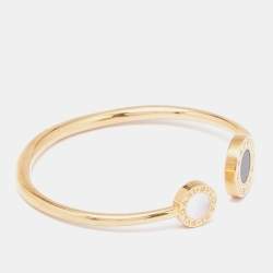 Pre Owned Bvlgari Bvlgari Bvlgari  Multi Gemstone 18k Rose Gold Bracelet S