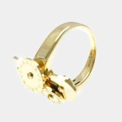 Bvlgari 18K Yellow Gold Cicladi Band Ring EU 51