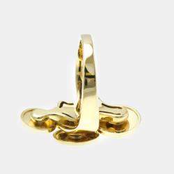 Bvlgari 18K Yellow Gold Cicladi Band Ring EU 51