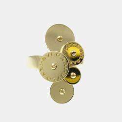 Bvlgari 18K Yellow Gold Cicladi Band Ring EU 51