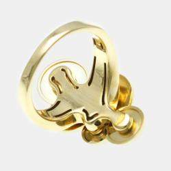 Bvlgari 18K Yellow Gold Cicladi Band Ring EU 51