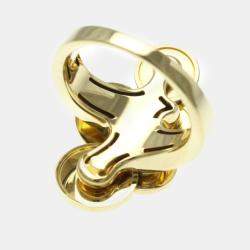 Bvlgari 18K Yellow Gold Cicladi Band Ring EU 51