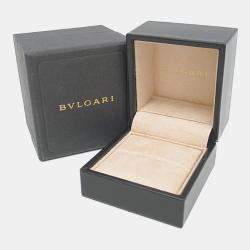 Bvlgari 18K White Gold B.Zero1 Band Ring EU 50