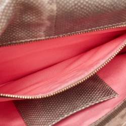 Pre Owned Bvlgari Beige Lizard Medium Serpenti Forever Shoulder Bag