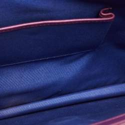 Pre Owned حقيبة كتف بلغاري فوريفر سيربينتي جلد خضراء كبيرة  