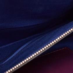 Pre Owned حقيبة كتف بلغاري فوريفر سيربينتي جلد خضراء كبيرة  