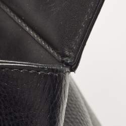 Pre Owned Bvlgari Black Patent and Leather Isabella Rossellini Tote