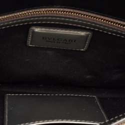 Bvlgari Metallic Patent Leather Medium Serpenti Forever Shoulder Bag