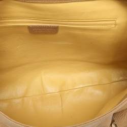 Bvlgari Beige Leather Chandra Shoulder Bag