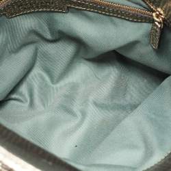 مملوكة مسبقًا Bvlgari Metallic Leather Leoni Shoulder Bag