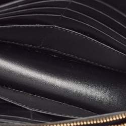 Pre Owned Bvlgari Green Patent Leather Serpenti Forever Wallet On Chain