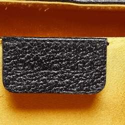 Pre Owned Bvlgari Black Leather B.Zero1 Barrel Bag