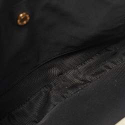 Pre Owned حقيبة كتف بلغاري باغويت جلد وقماش طباعة شعار متعدد الألوان