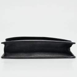 Bvlgari Black Leather Serpenti Wallet On Chain