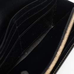 Pre Owned Bvlgari Silver Patent Leather Serpenti Forever Continental Wallet