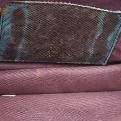 Pre Owned Bvlgari Green/Black Karung Serpenti Forever Flap Shoulder Bag