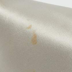 مملوكة مسبقًا Bvlgari Light Grey Leather Leoni Shoulder Bag