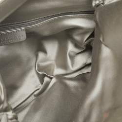 مملوكة مسبقًا Bvlgari Light Grey Leather Leoni Shoulder Bag