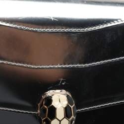 Bvlgari Mirror Leather Large Serpenti Forever Shoulder Bag