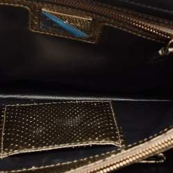 Bvlgari Olive Green Medium Serpenti Forever Flap Shoulder Bag