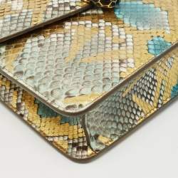 Bvlgari Multicolor Python Small Serpenti Forever Shoulder Bag
