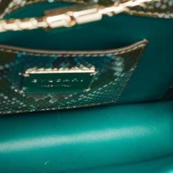 Bvlgari Multicolor Python Small Serpenti Forever Shoulder Bag