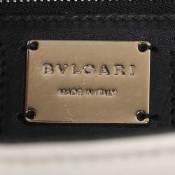 Pre Owned Bvlgari Tricolor Leather Serpenti Diamond Blast Shoulder Bag