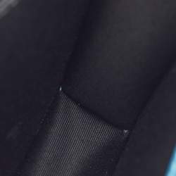 Pre Owned حقيبة بولغاري يد علوية سيربينتي فوريفر صغيرة جلد لامع أزرق