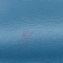 Pre Owned Bvlgari Light Blue Quilted Leather Mini Serpenti Cabochon Shoulder Bag