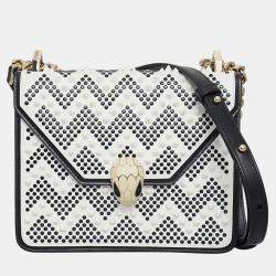 Pre Owned x Nicholas Kirkwood Serpenti Forever Studded Crossbody Bag