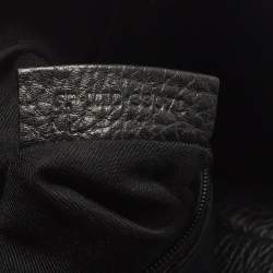 مملوكة مسبقًا حقيبة برباط بلغاري مونيت جلد أسود