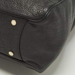 مملوكة مسبقًا حقيبة برباط بلغاري مونيت جلد أسود