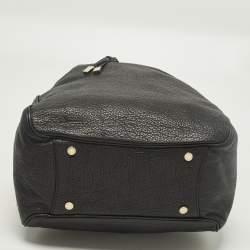 مملوكة مسبقًا حقيبة برباط بلغاري مونيت جلد أسود