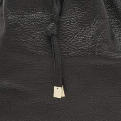 مملوكة مسبقًا حقيبة برباط بلغاري مونيت جلد أسود