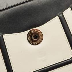 مملوكة مسبقًا Bvlgari Serpenti Forever Small Off White/Black Leather Shoulder Bag