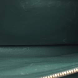 مملوكة مسبقًا حقيبة كتف بلغاري سيربنتي فوريفر جلد رمادي متوسط ذات لونين وجلدة السمك يسمح