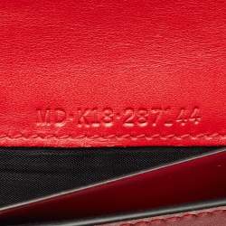 مملوكة مسبقًا محفظة بلغاري سيربنتي فورايفر جلد وردي فرنسية