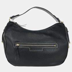 Pre Owned Bvlgari Black Malta Handbag Abevel