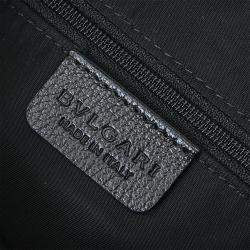 Pre Owned حقيبة بلغاري يد مالطا سوداء أبفيل