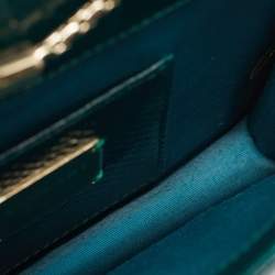 Pre Owned حقيبة كروس بودي بلغاري سيربنتي فوريفر جلد كارونغ صغير