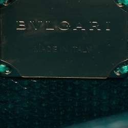 Pre Owned حقيبة كروس بودي بلغاري سيربنتي فوريفر جلد كارونغ صغير