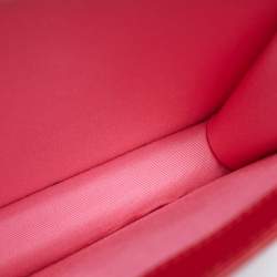 Pre Owned Bvlgari Serpenti Forever Small Red Leather Top Handle Bag