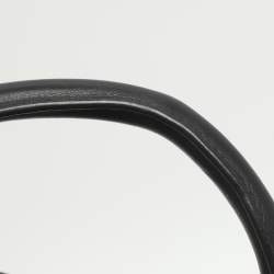 Pre Owned Bvlgari Alba Pink/Black Leather Tote