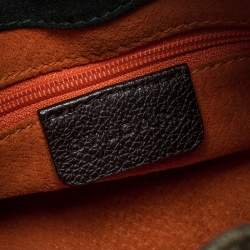 Bvlgari Multicolor Fabric and Suede Signature Tote