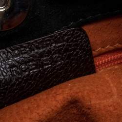 Bvlgari Multicolor Fabric and Suede Signature Tote