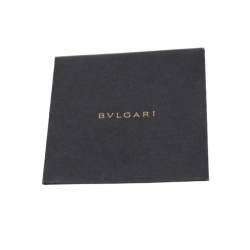 Bvlgari Purple/Dark Brown Wool and Leather Shoulder Bag