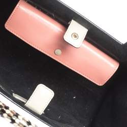 Bvlgari Tricolor Leather Serpenti Scaglie Tote