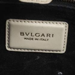 Bvlgari Tricolor Leather Serpenti Scaglie Tote
