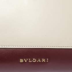 Bvlgari Tricolor Leather Serpenti Scaglie Tote
