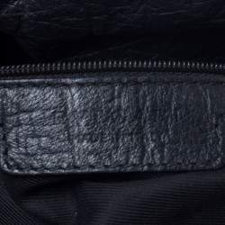 Pre Owned  Bvlgari Black Leather Monete Tote